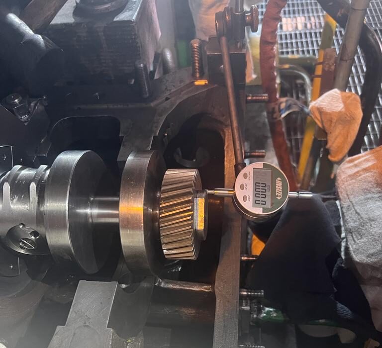 Balanceo de turbina