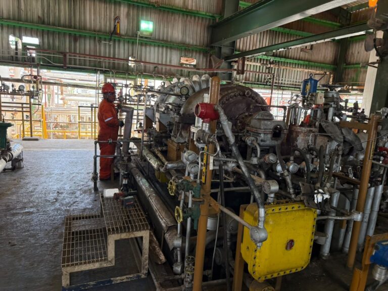 Inspección turbina — ECT