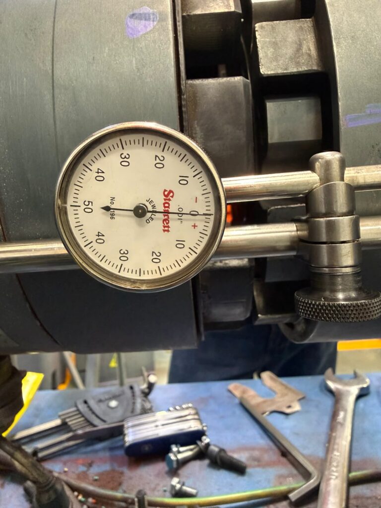 Medición indicador carátula — ECT