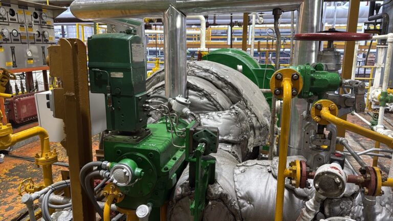 Turbina vapor planta — ECT