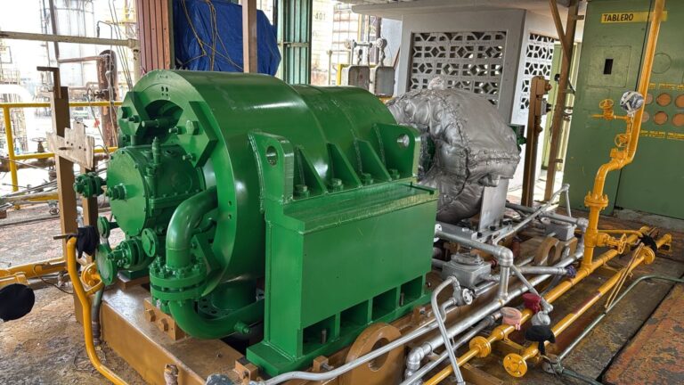 Turbocompresor rehabilitado por ECT — ECT