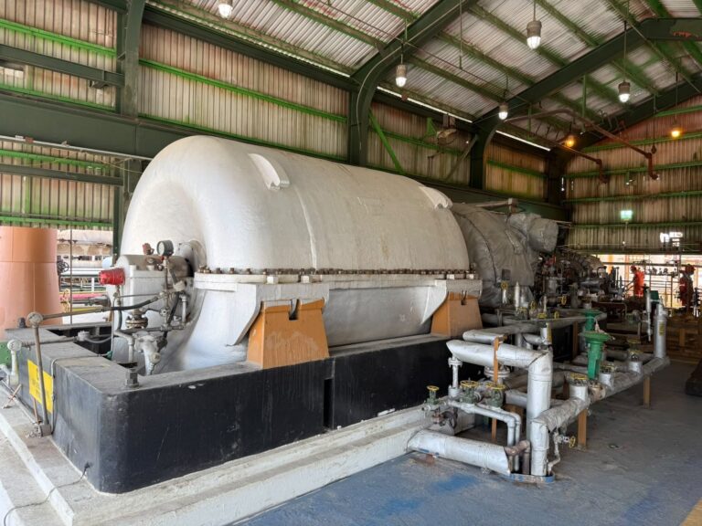 Turbogenerador planta — ECT